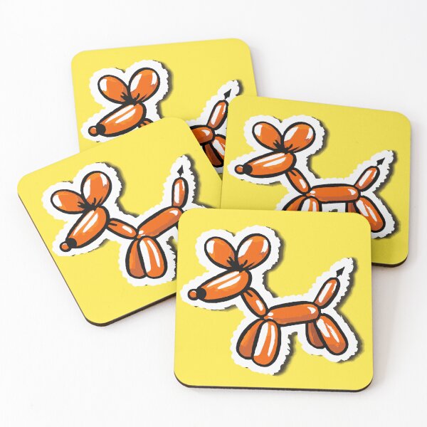 Item preview, Orange Balloon Dog With Background designed and sold by Keeley Curtis-Verdeja.