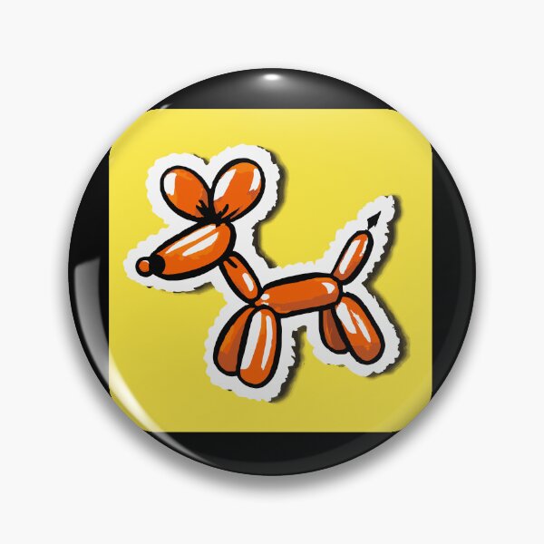 Item preview, Orange Balloon Dog With Background designed and sold by Keeley Curtis-Verdeja.