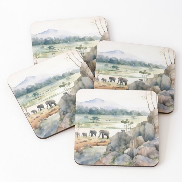 Item preview, Harmony of Giants: The Elephants Feast designed and sold by DreamyDesigns92.