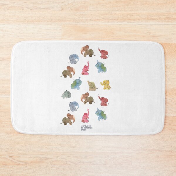 Item preview, Watercolour Elephants designed and sold by ElefantesBrasil.
