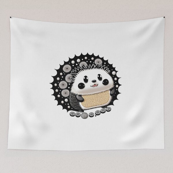 Item preview, Snack Fiend Hedgehog: Adorable Munching Mania designed and sold by onicaras.