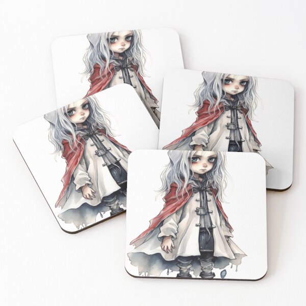 Item preview, Vampiric Character Clipart, Dark Gothic Art, Vampire Image, Bloodsucker, Nocturnal Creature, Horror Style Watercolor designed and sold by CoolorPaint.