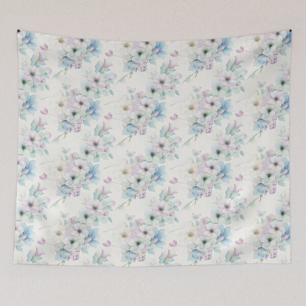 Item preview, Bouquet of Pastel Flowers Pattern designed and sold by Queen1120.