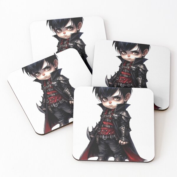 Item preview, Vampiric Character Clipart, Dark Gothic Art, Vampire Image, Bloodsucker, Nocturnal Creature, Horror Style Watercolor designed and sold by CoolorPaint.