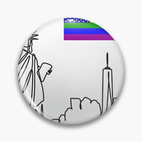 Item preview,  LGBT parade New York designed and sold by Stylewhimsy.