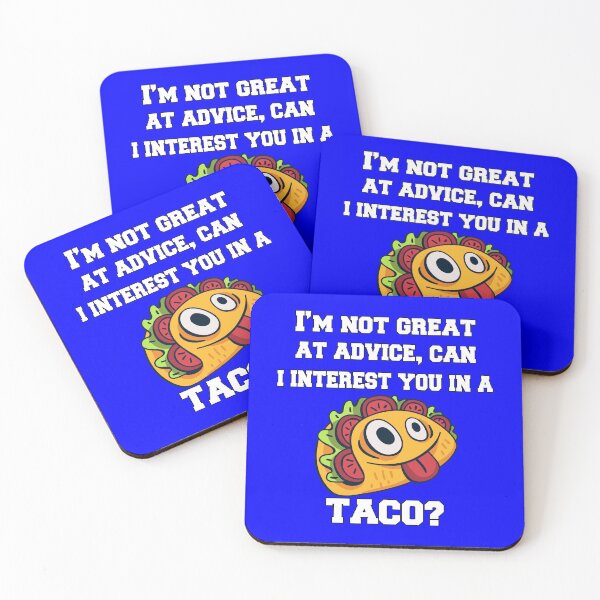 Item preview, Hilarious Funny Taco Lover I'm Not Great At Advice, Can I Interest You In A Taco? designed and sold by fantasticdesign.