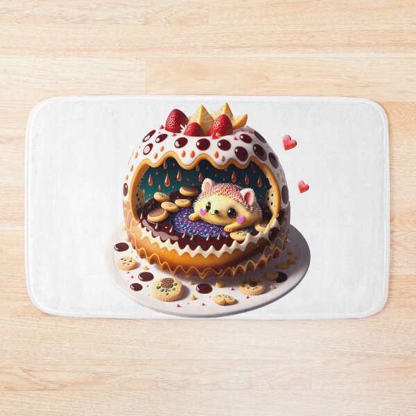 Item preview, Munching Madness: Cute Hedgehog's Snack Attack designed and sold by onicaras.