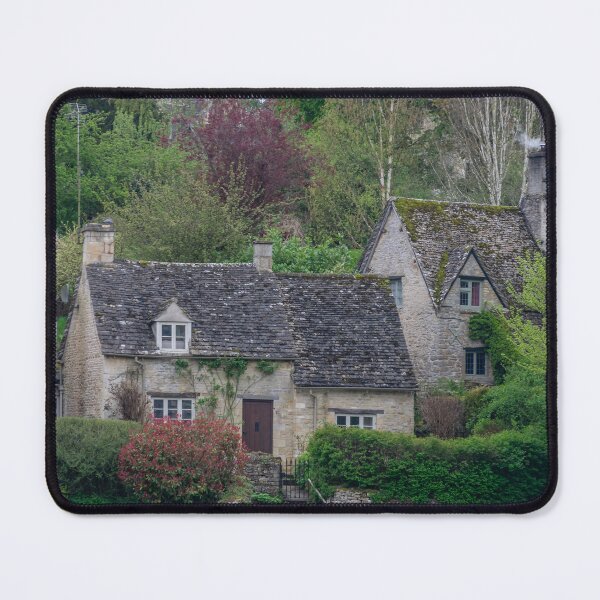 Item preview, Cotswolds Bibury cottages view designed and sold by TDArtShop.