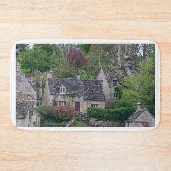 Item preview, Cotswolds Bibury cottages view designed and sold by TDArtShop.