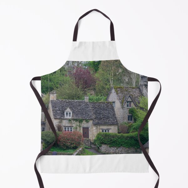 Item preview, Cotswolds Bibury cottages view designed and sold by TDArtShop.