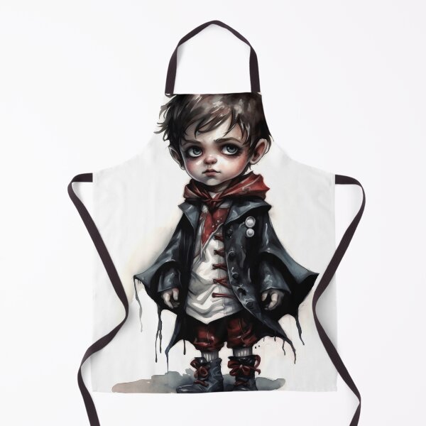Item preview, Vampiric Character Clipart, Dark Gothic Art, Vampire Image, Bloodsucker, Nocturnal Creature, Horror Style Watercolor designed and sold by CoolorPaint.