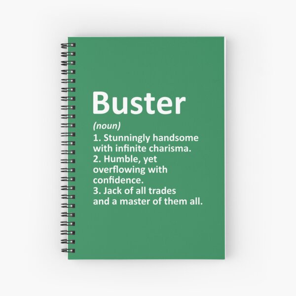  BUSTER Definition Personalized Name Funny Birthday