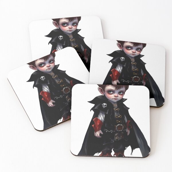 Item preview, Vampiric Character Clipart, Dark Gothic Art, Vampire Image, Bloodsucker, Nocturnal Creature, Horror Style Watercolor designed and sold by CoolorPaint.
