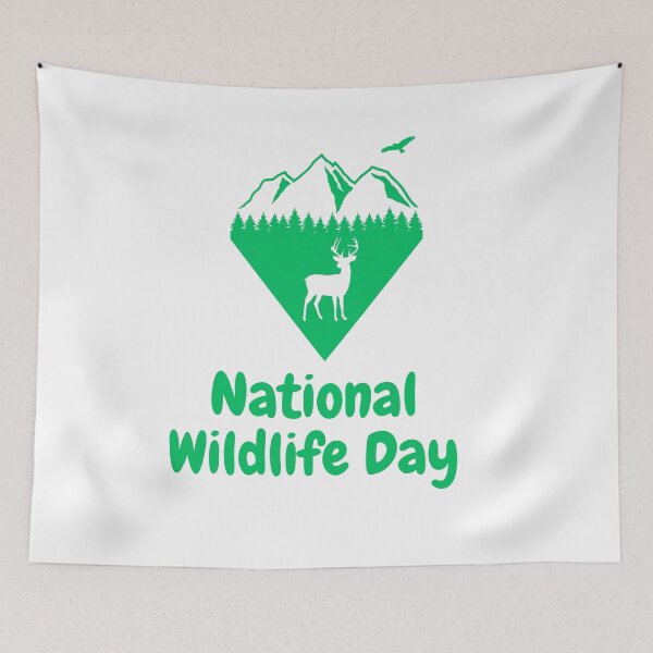 Item preview, National Wildlife Day designed and sold by Simo0455.