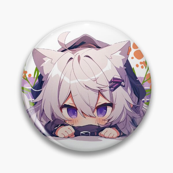 Item preview, Bashful Bouncer designed and sold by Chibi Cat Art Corner.