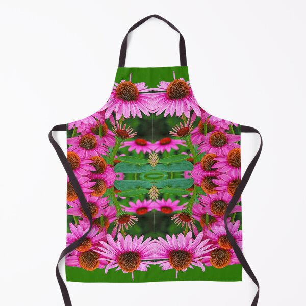 Item preview, PINK ECHINAECIA CONE FLOWERS GREEN GARDEN ART designed and sold by sharlesart.