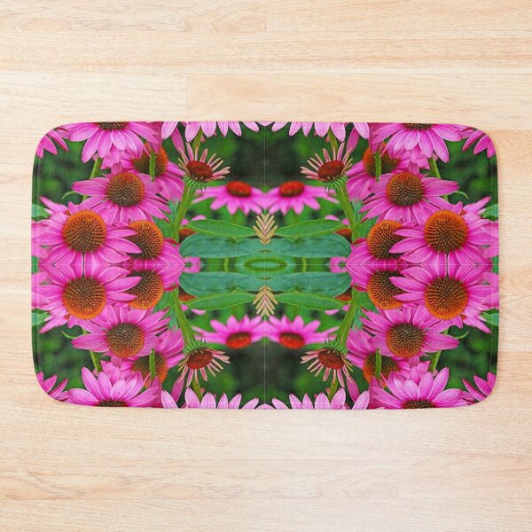 Item preview, PINK ECHINAECIA CONE FLOWERS GREEN GARDEN ART designed and sold by sharlesart.