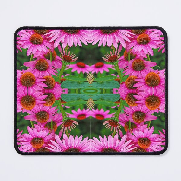 Item preview, PINK ECHINAECIA CONE FLOWERS GREEN GARDEN ART designed and sold by sharlesart.