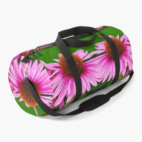 Item preview, PINK ECHINAECIA CONE FLOWERS GREEN GARDEN ART designed and sold by sharlesart.
