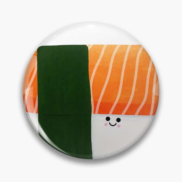 Item preview, Sushi salmon and seaweed  designed and sold by Naomipim.