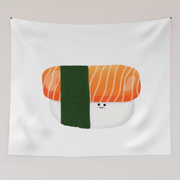 Item preview, Sushi salmon and seaweed  designed and sold by Naomipim.