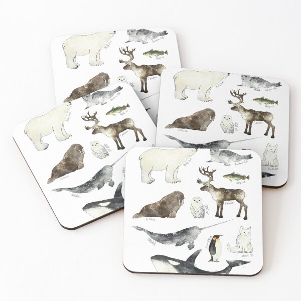 Item preview, Arctic & Antarctic Animals designed and sold by CruzBisqueMode.