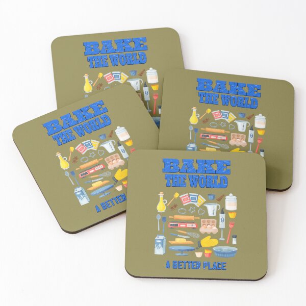 Item preview, Bake The World A Better Place Novelty Funny 		 designed and sold by ulqvkuumg78.