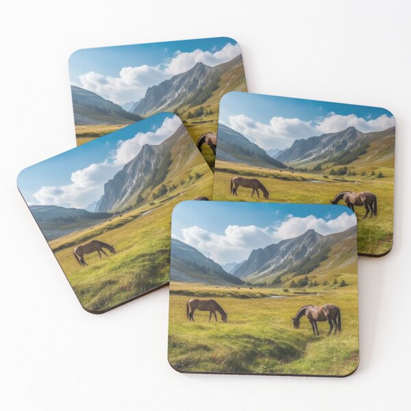 Item preview, Horses Grazing in a Valley designed and sold by shanessie6.