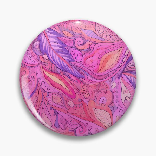 Item preview, Henna pattern in pink designed and sold by TogetherDshop.