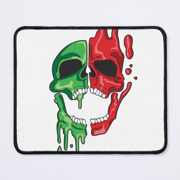 Item preview, 2 Colored Skull designed and sold by CruzBisqueMode.
