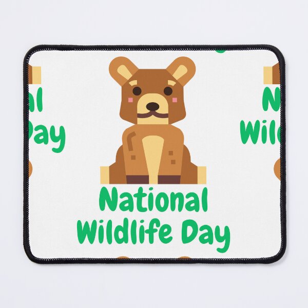 Item preview, National Wildlife Day designed and sold by Simo0455.