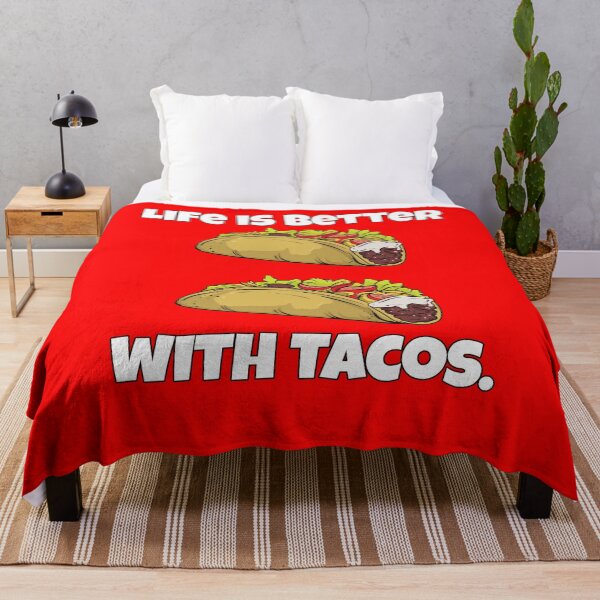 Item preview, Hilarious Funny Taco Lover Life Is Better With Tacos designed and sold by fantasticdesign.