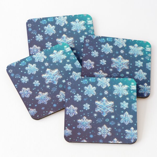Item preview, Winter snowflakes pattern designed and sold by TomFrontierArt.