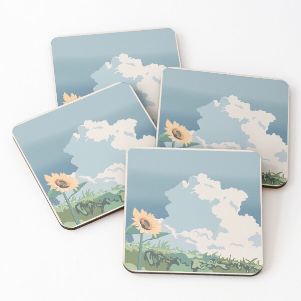 Item preview, Aesthetic Sunflower Field   designed and sold by Samfire-Designs.