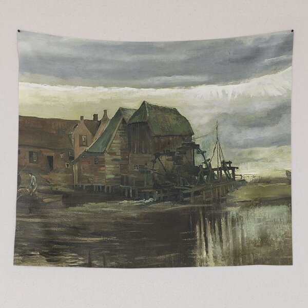 Item preview, Watermill in Gennep by Van Gogh designed and sold by tomorrowsart.