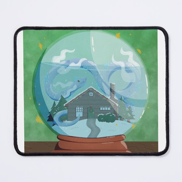 Item preview, Mini sea dragon snow globe designed and sold by BenJaminArtCo.
