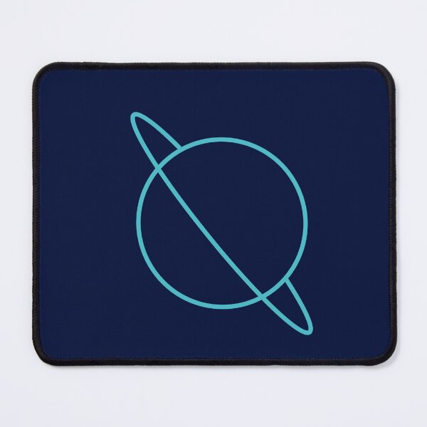 Item preview, Simple Colored Uranus Icon designed and sold by anne-dromeda.