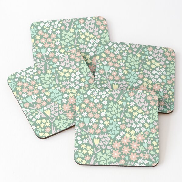 Item preview, Green Floral designed and sold by KBurnsArt.