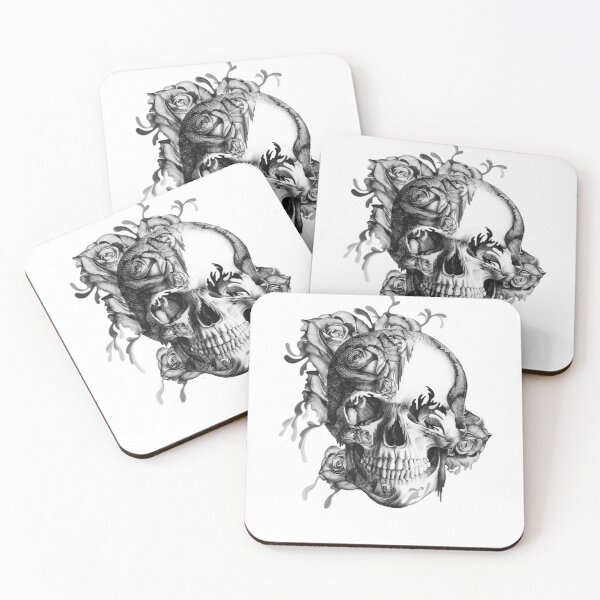 Item preview, Garden Grove surfabilly skull designed and sold by Fashionstheod.