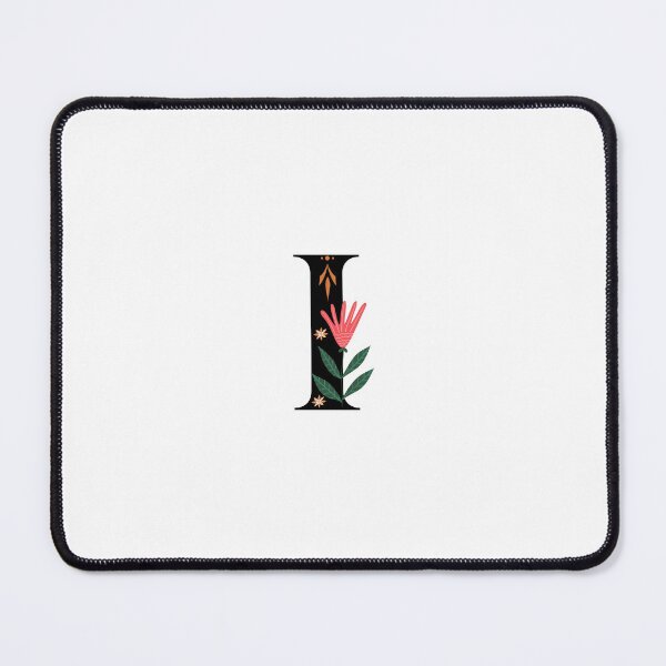 Item preview, Monogram I, Letter I, Initial I, Alphabet Design Illustration, Floral I Sticker, Colourful monogram, Botanical monogram I sticker designed and sold by Work life.