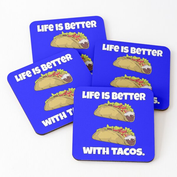 Item preview, Hilarious Funny Taco Lover Life Is Better With Tacos designed and sold by fantasticdesign.