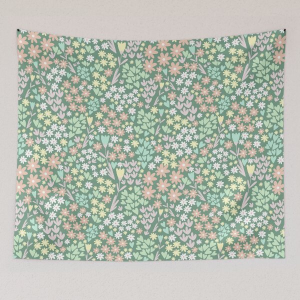 Item preview, Green Floral designed and sold by KBurnsArt.