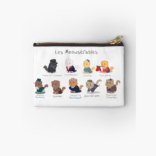 Item preview, Cute Les Miserables Cat Pun (Les Meowserables) designed and sold by MellowArtStuff.