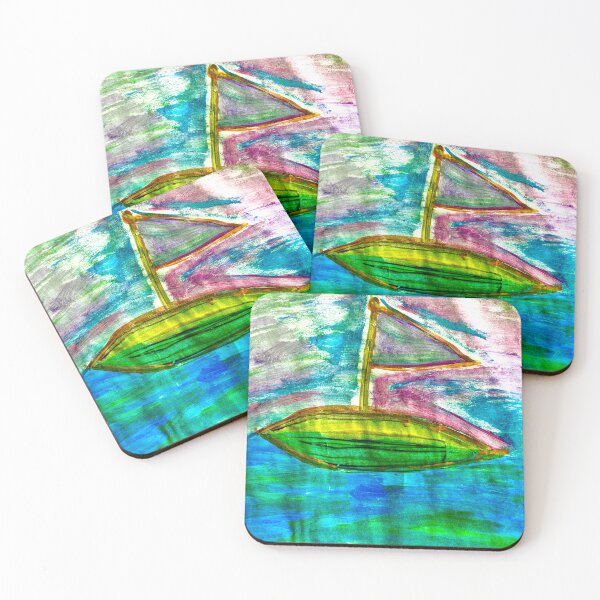 Item preview, Boats adrift designed and sold by Tonyasartprints.