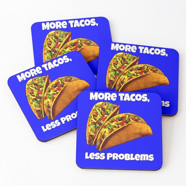 Item preview, Hilarious Funny Taco Lover More Tacos, Less Problems designed and sold by fantasticdesign.