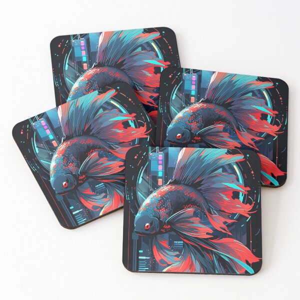 Item preview, A neon colorful Betta Fish designed and sold by Basilix.