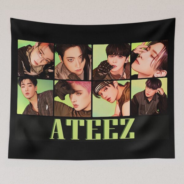 Item preview, Ateez The World Outlaw Group 1 designed and sold by LiveKpop.