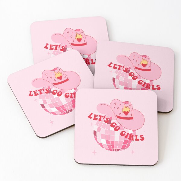 Item preview, Retro Cowgirl hat with disco ball. Let's go girls quotes. designed and sold by CoCoArt-Ua.