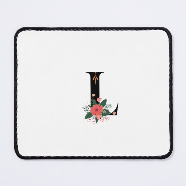 Item preview, Monogram L, Letter L, Initial L, Alphabet Design Illustration, Floral L Sticker, Colourful monogram, Botanical monogram L sticker designed and sold by Work life.