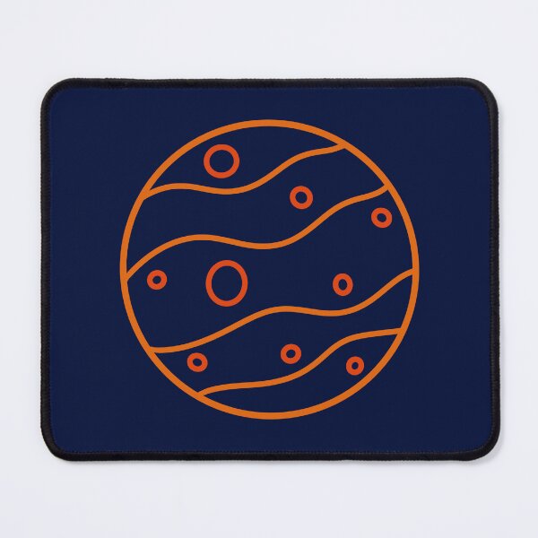 Item preview, Simple Colored Mars Icon designed and sold by anne-dromeda.